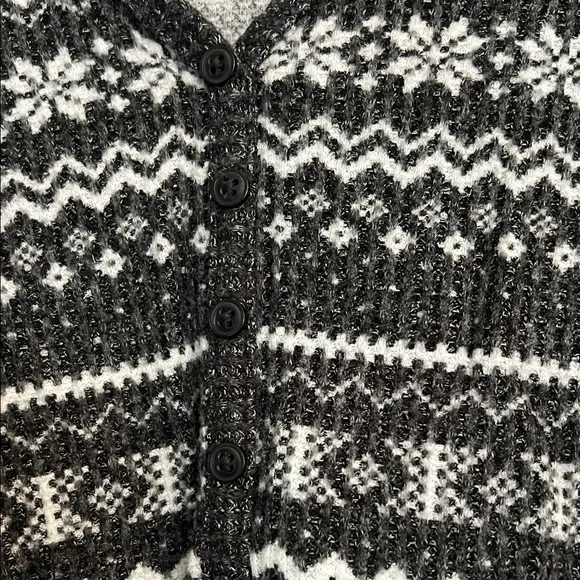 LOFT Gray and White Knit Pajama Set - Picture 3 of 7